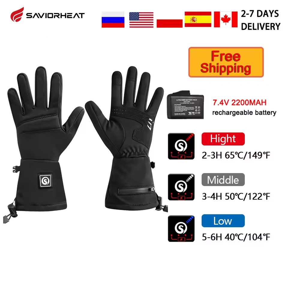 Snow Deer S18 Winter Heated Gl - Touch Screen Gloves 评论和价格