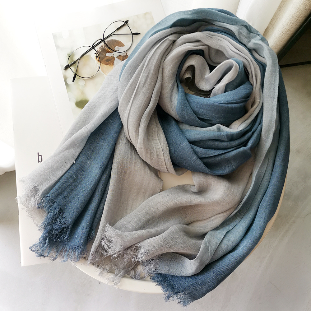 Japanese Style Unisex Cotton L - Shawl Wrap Winter 评论和价格