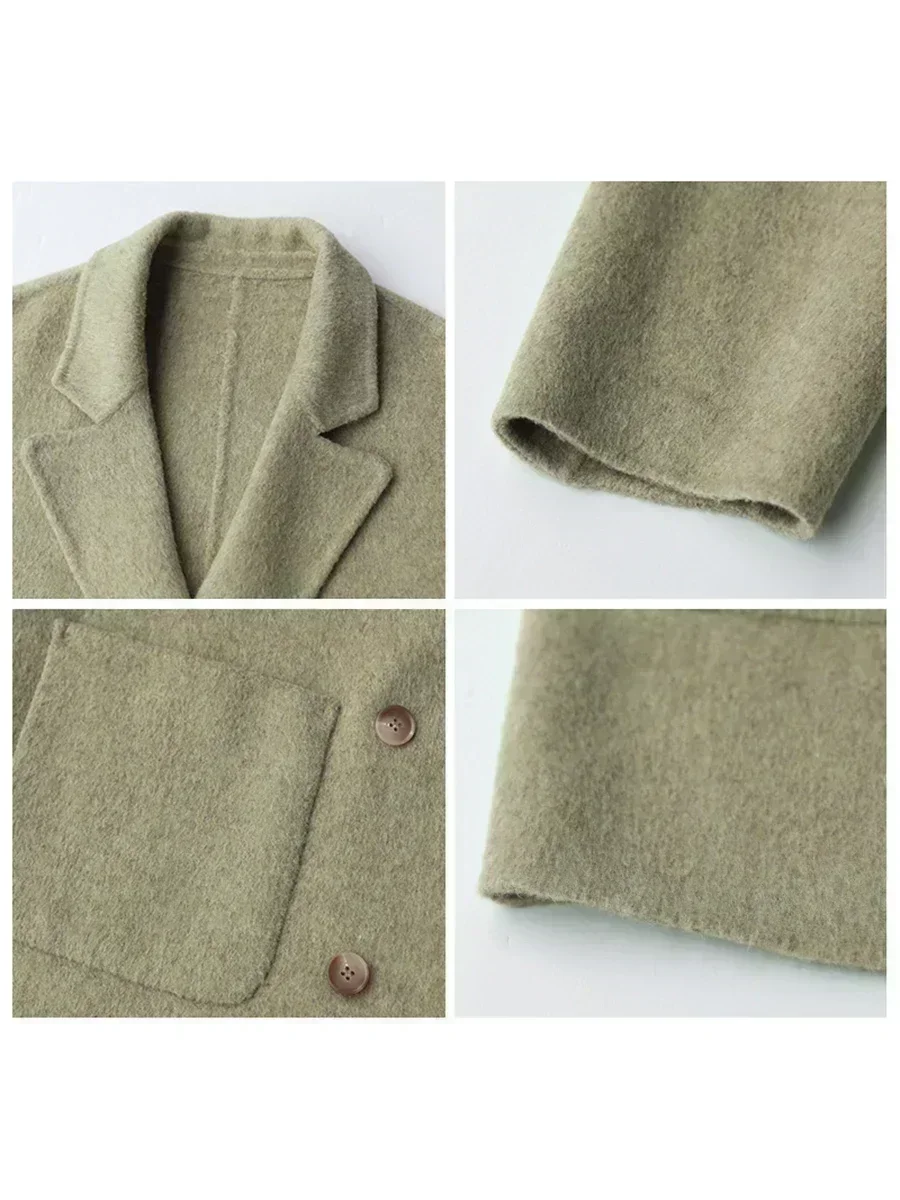 CHIC VEN Women's Woolen Coats  - Wool Coat Peacoat 评论和价格