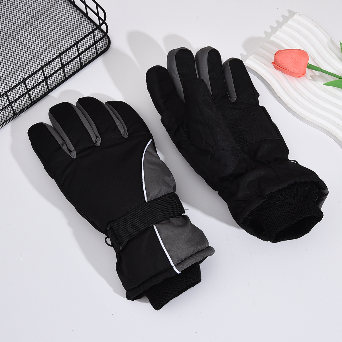 Fashion Windproof Ski Gloves N - Touch Screen Gloves 评论和价格
