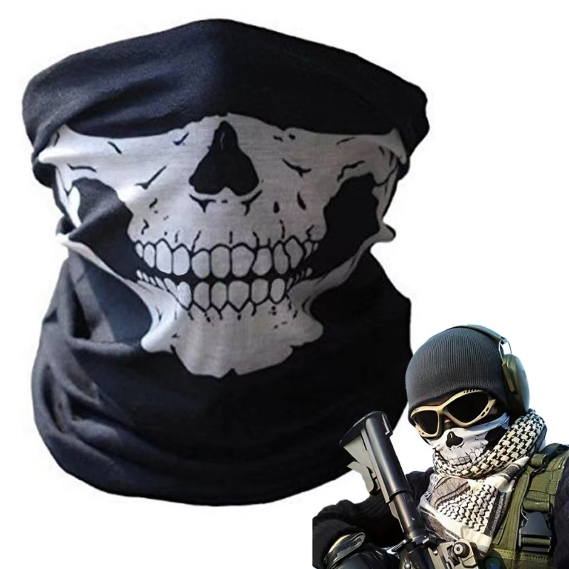 Halloween Balaclava Face Mask  - Balaclava Ski Mask 评论和价格